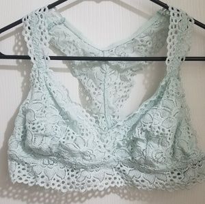 Pale Blue Racerback Bralette